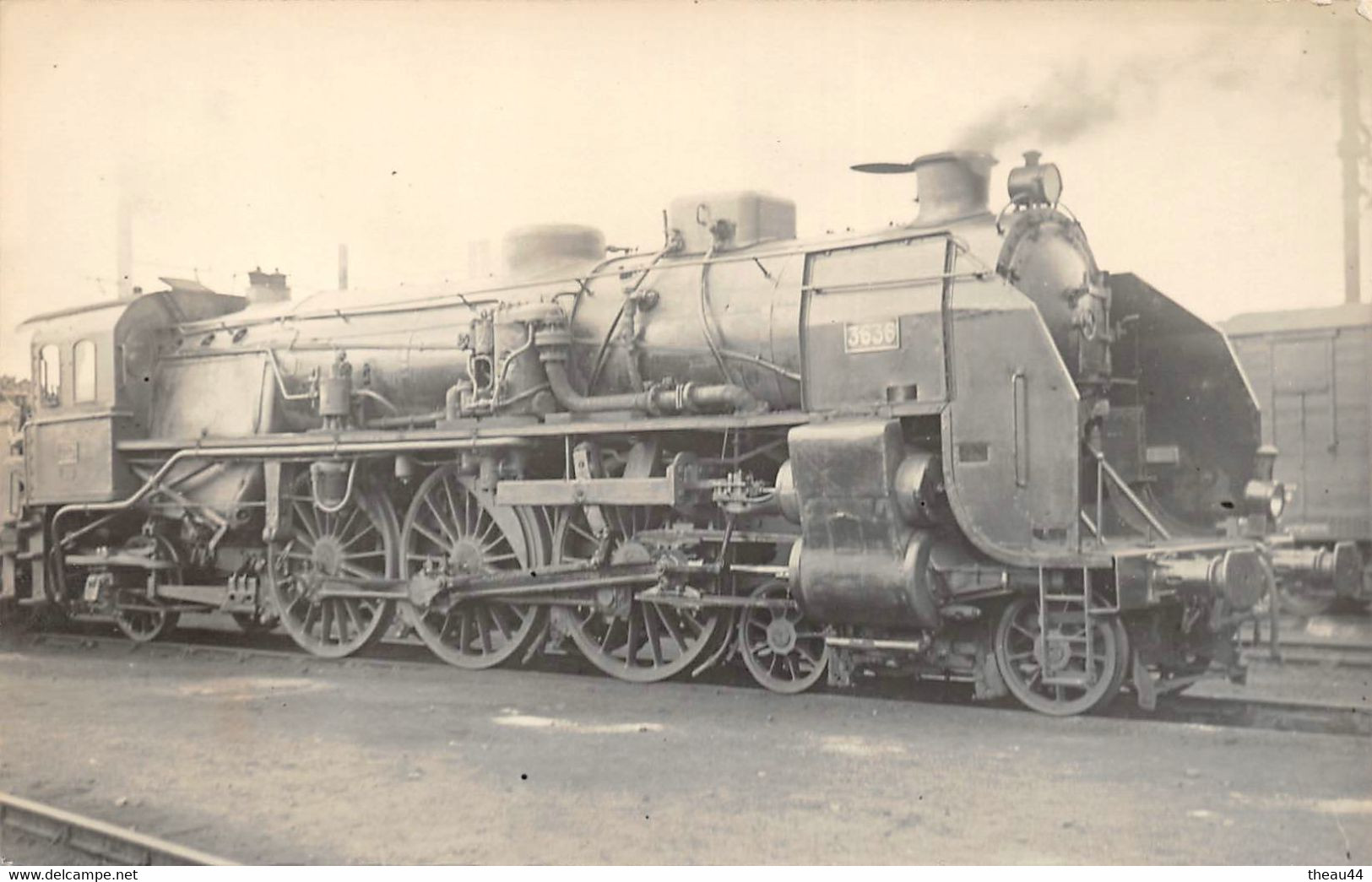 ¤¤  -  Carte-Photo D'une Locomotive N° 3636  -  Train , Chemin De Fer     -  ¤¤ - Treni