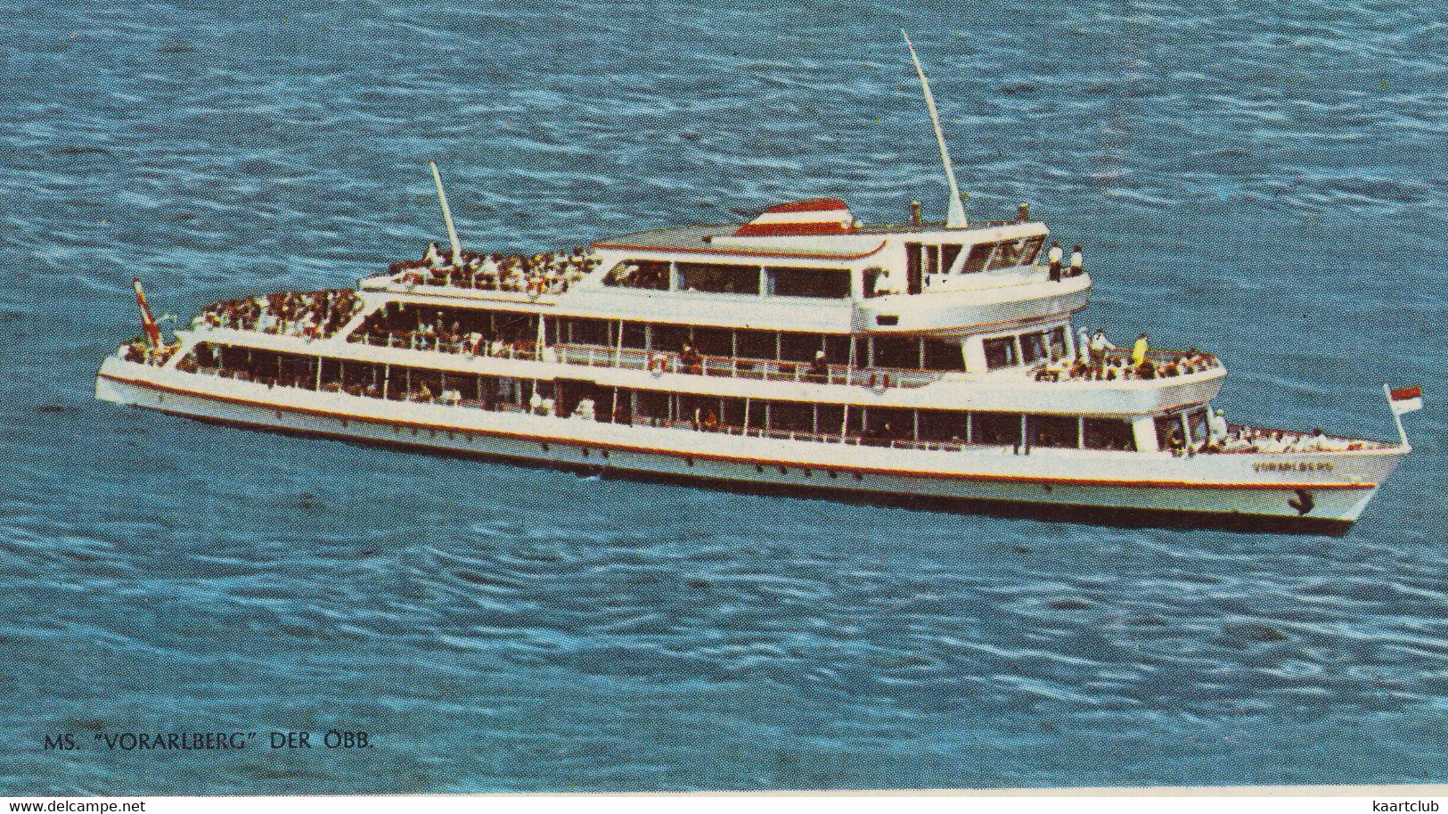 Ferienparadies Bodensee: MS 'VORARLBERG' / ÖBB. - Langenargen, Konstanz, Meersburg, Friedrichhafen, Lindau, Bregenz Usw. - Langenargen