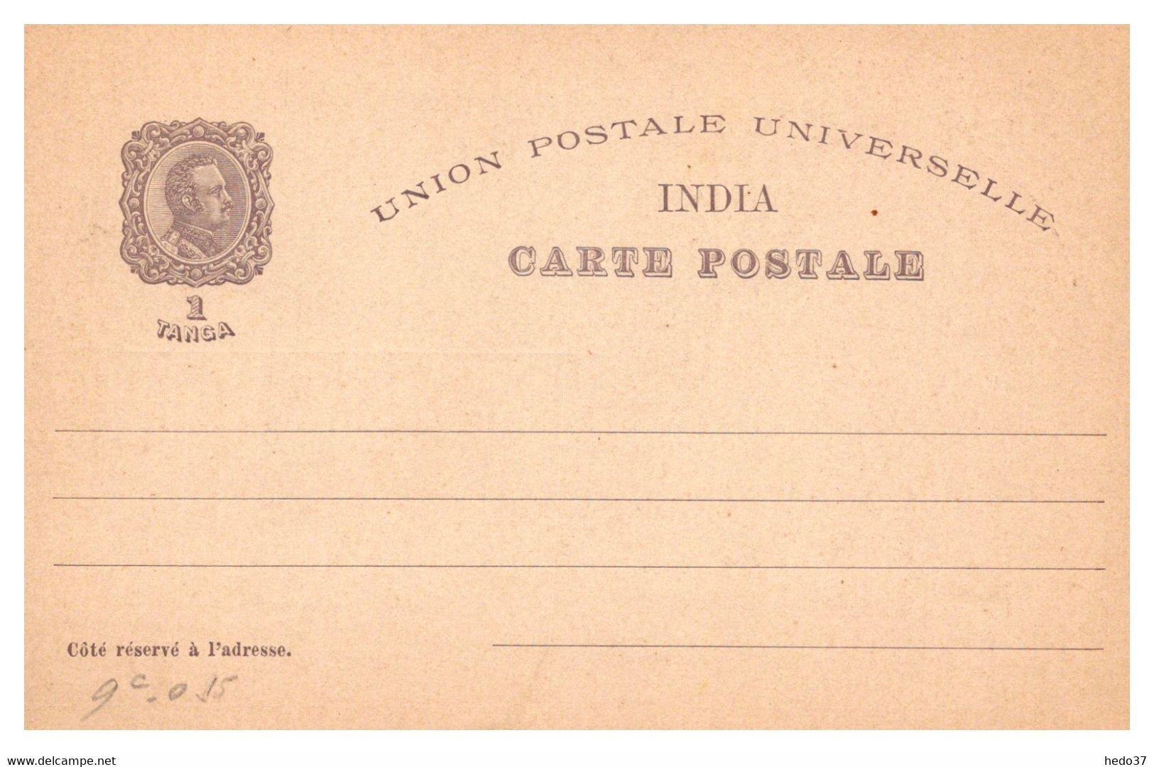 Inde Portugaise - Entiers Postaux - Inde Portugaise