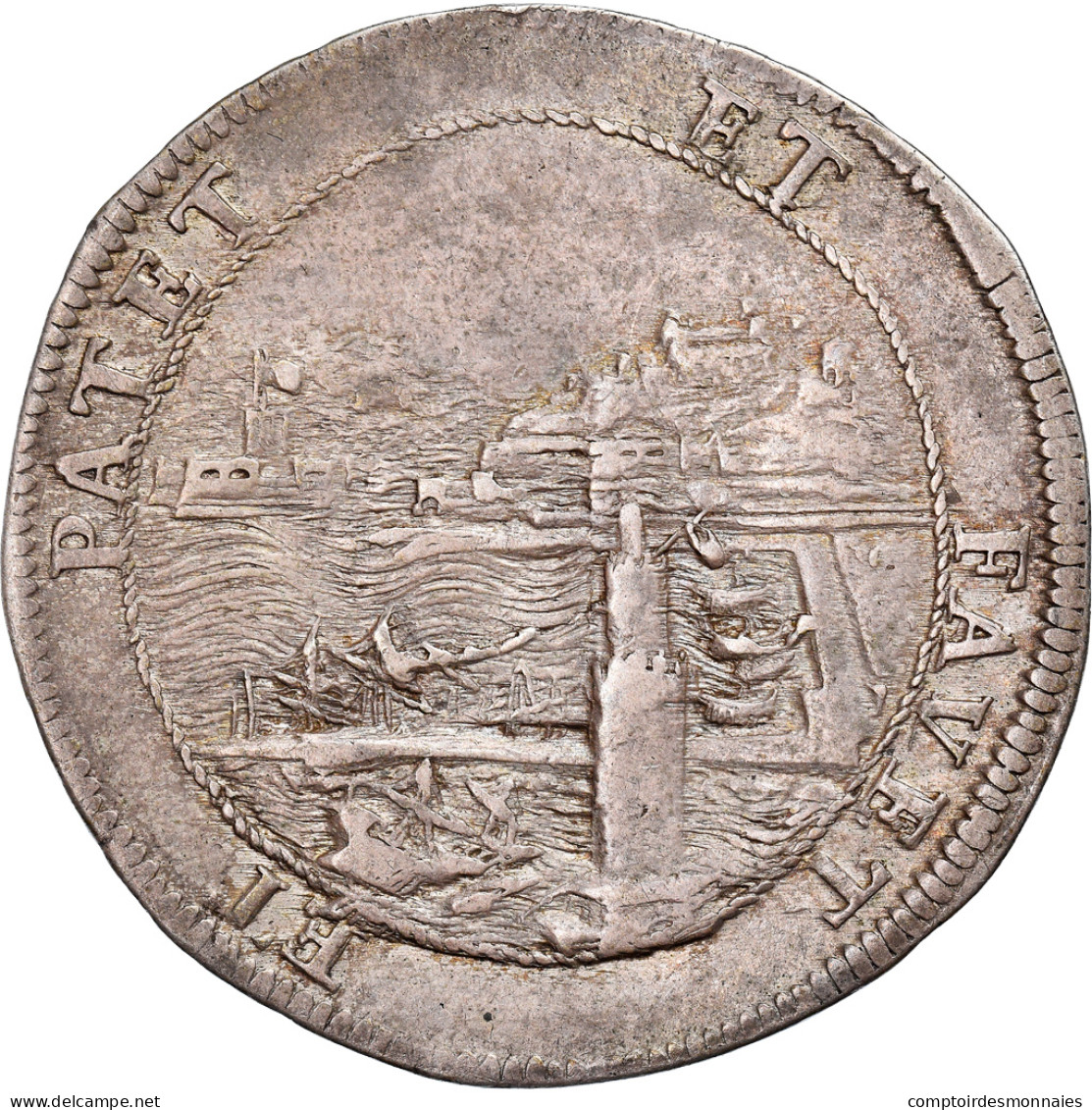 Monnaie, États Italiens, LIVORNO, Cosimo III, Tollero, 1692, Florence, TTB - Toscana