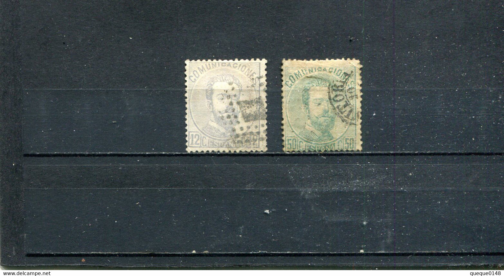 Espagne 1872-73 Yt 121 125 - Used Stamps