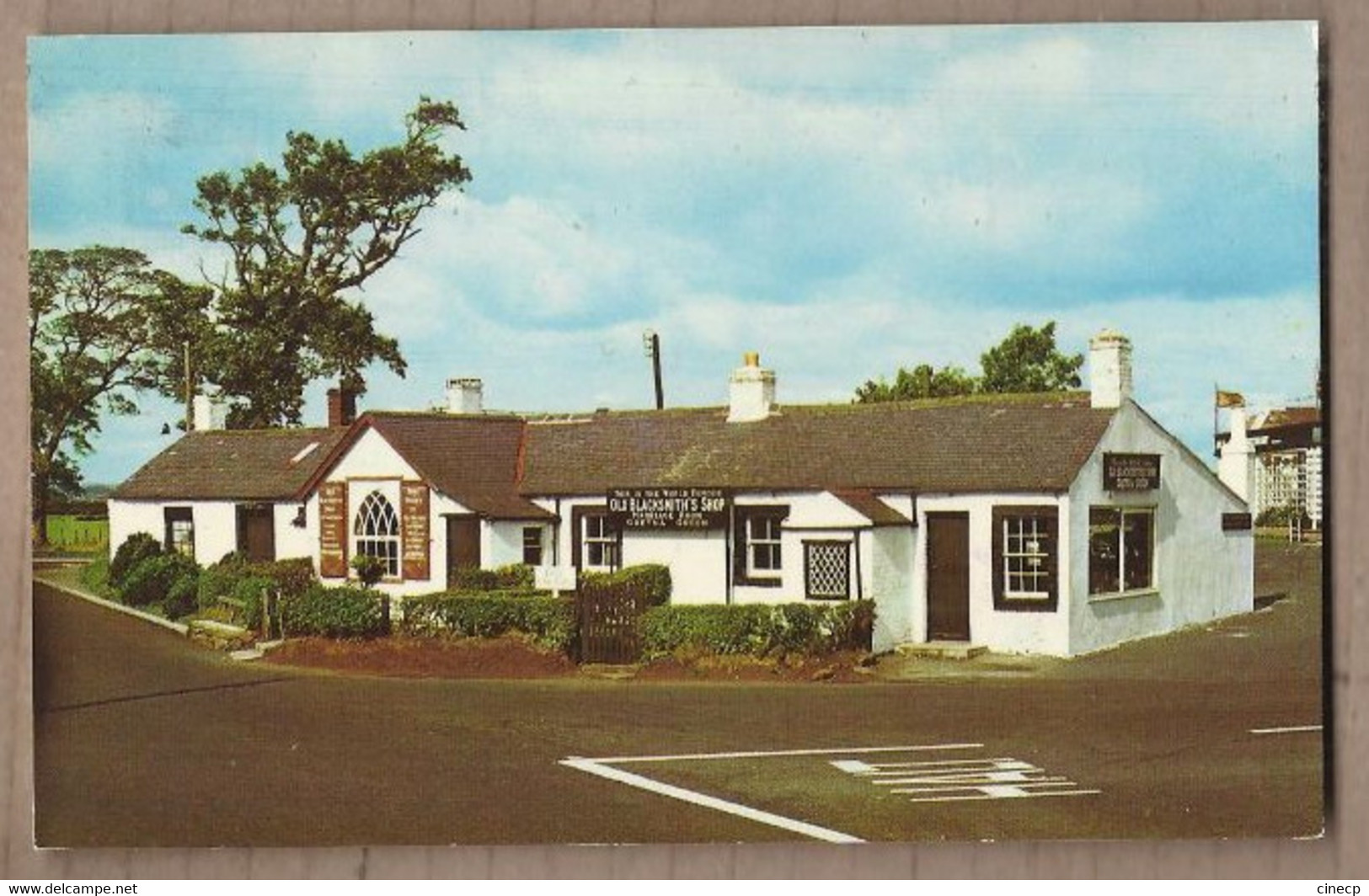 CPSM ECOSSE - GRETNA GREEN - The Celebrated Old Blacksmith's Shop - TB PLAN MAGASIN - Dumfriesshire