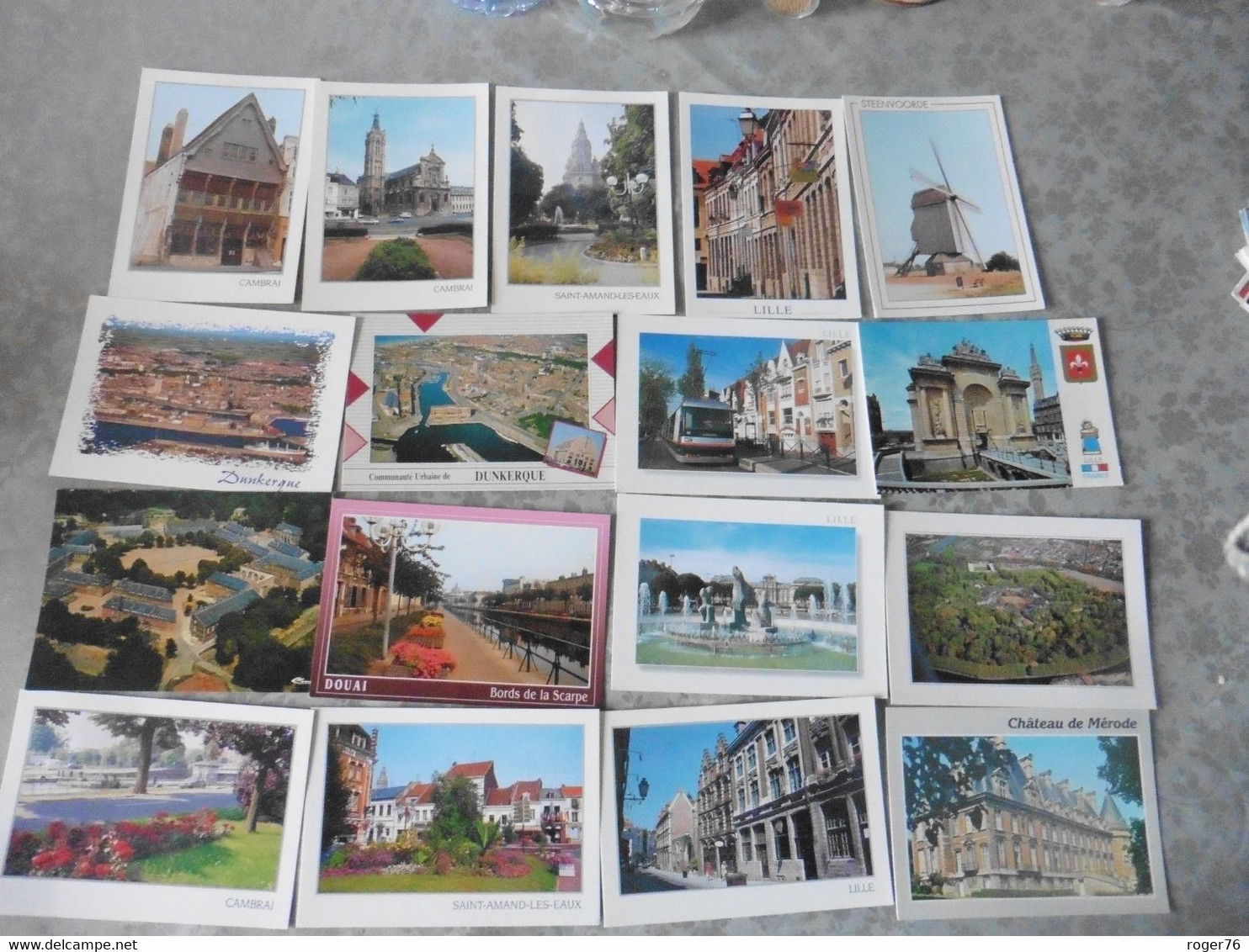 LOT  DE    198      CARTES   POSTALES   NEUVES    DU    NORD - 100 - 499 Cartes