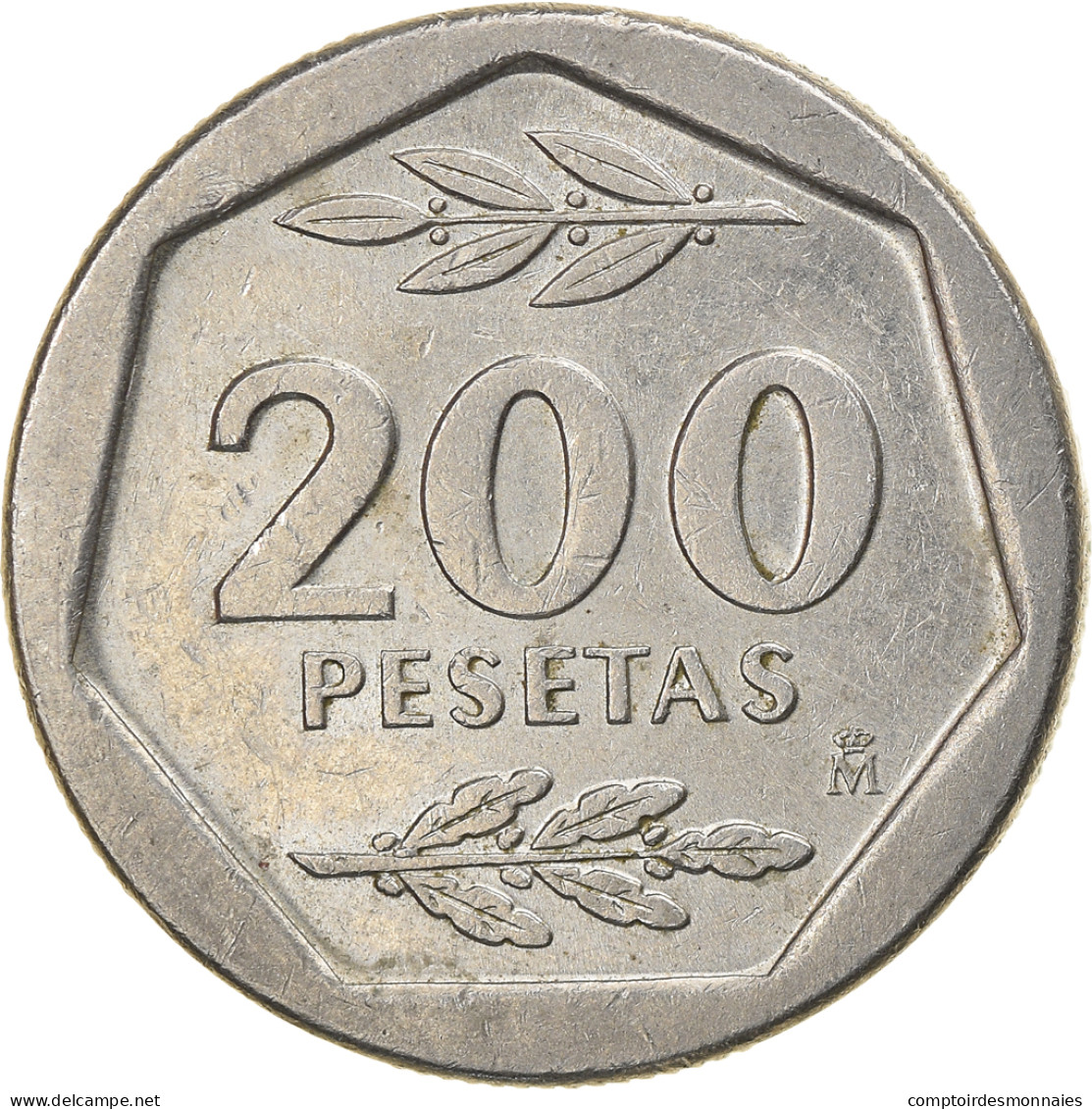 Monnaie, Espagne, Juan Carlos I, 200 Pesetas, 1987, Madrid, TTB, Copper-nickel - 200 Peseta