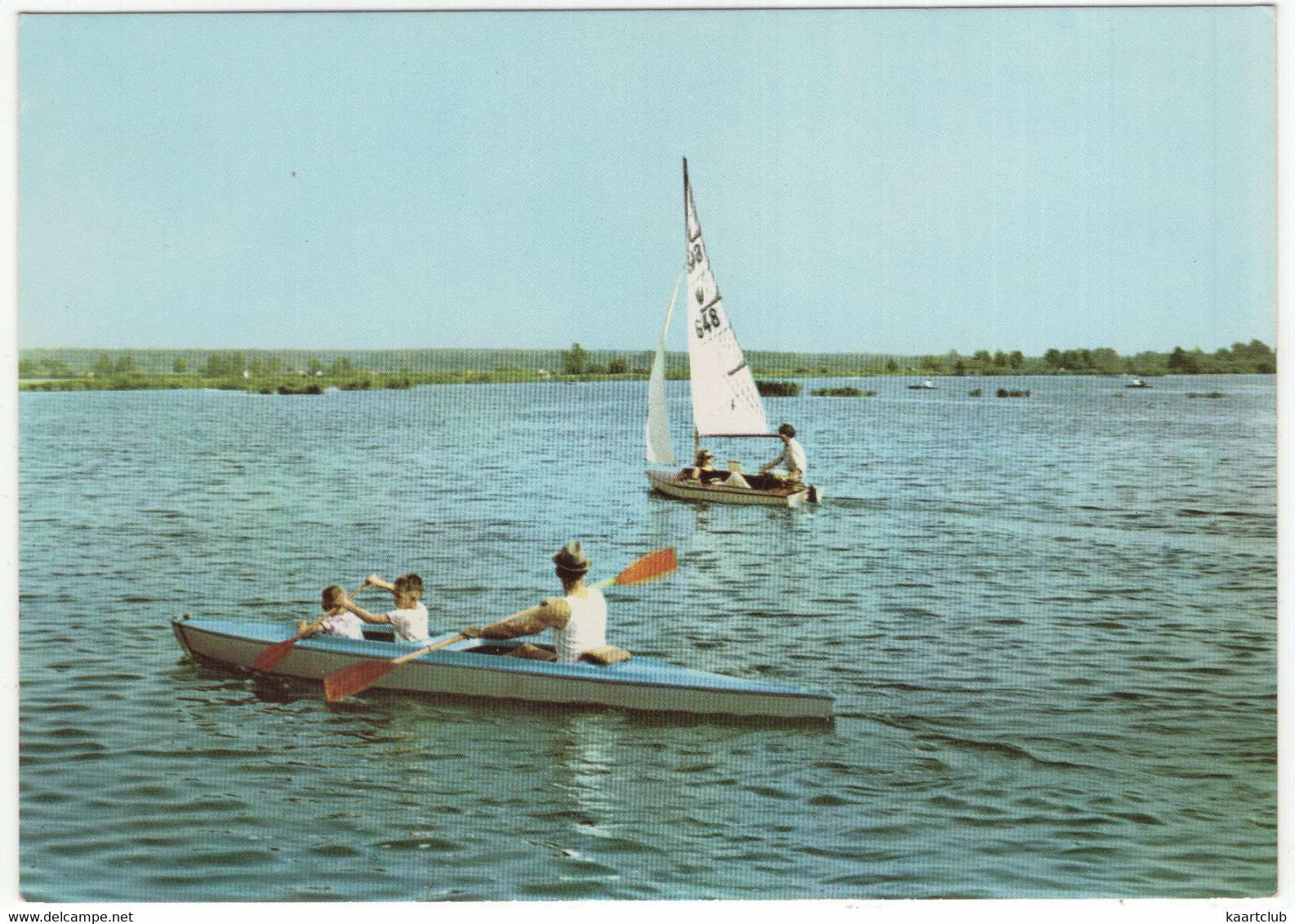 Hüttensee-Park Bei 3101 Meissendorf: KANU Und Segelboot - Winsen