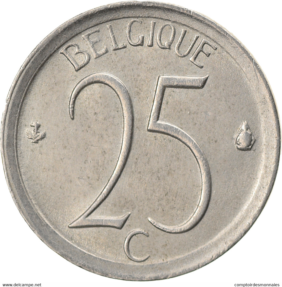 Monnaie, Belgique, Baudouin I, Semeuse, 25 Centimes, 1975, Bruxelles, TTB+ - 25 Centimes