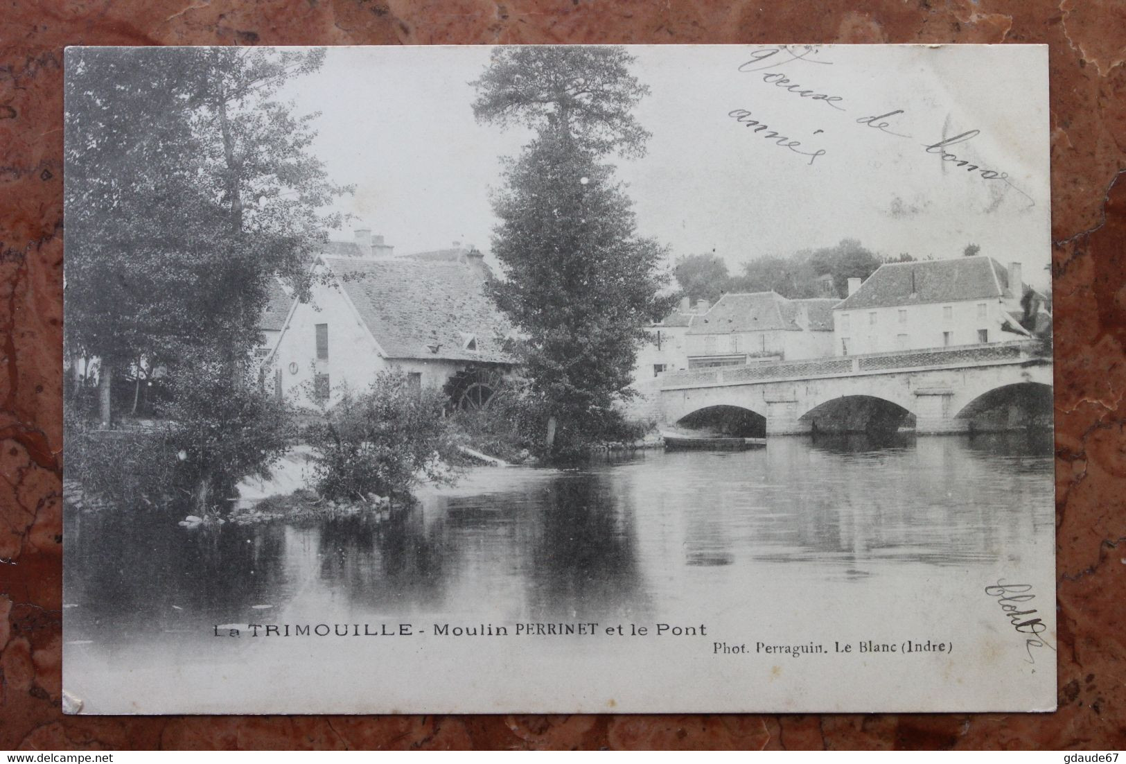 LA TRIMOUILLE (86) - MOULIN PERRINET ET LE PONT - La Trimouille