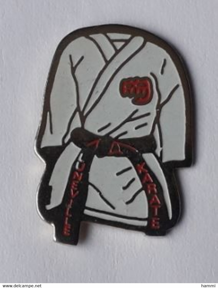 QQ117 Pin's Judo Karaté LUNEVILLE Meurthe Et Moselle Achat Immédiat - Judo