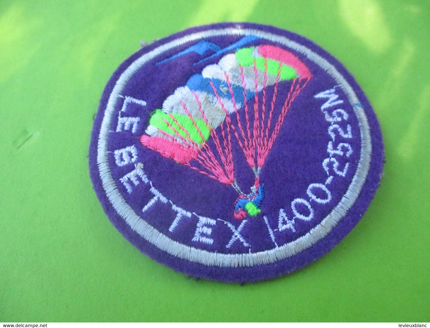 Ecusson Tissu Ancien / Le BETTEX/Saint Gervais/Plateau/ Parapente/Vers 1980-1990   ET327 - Patches