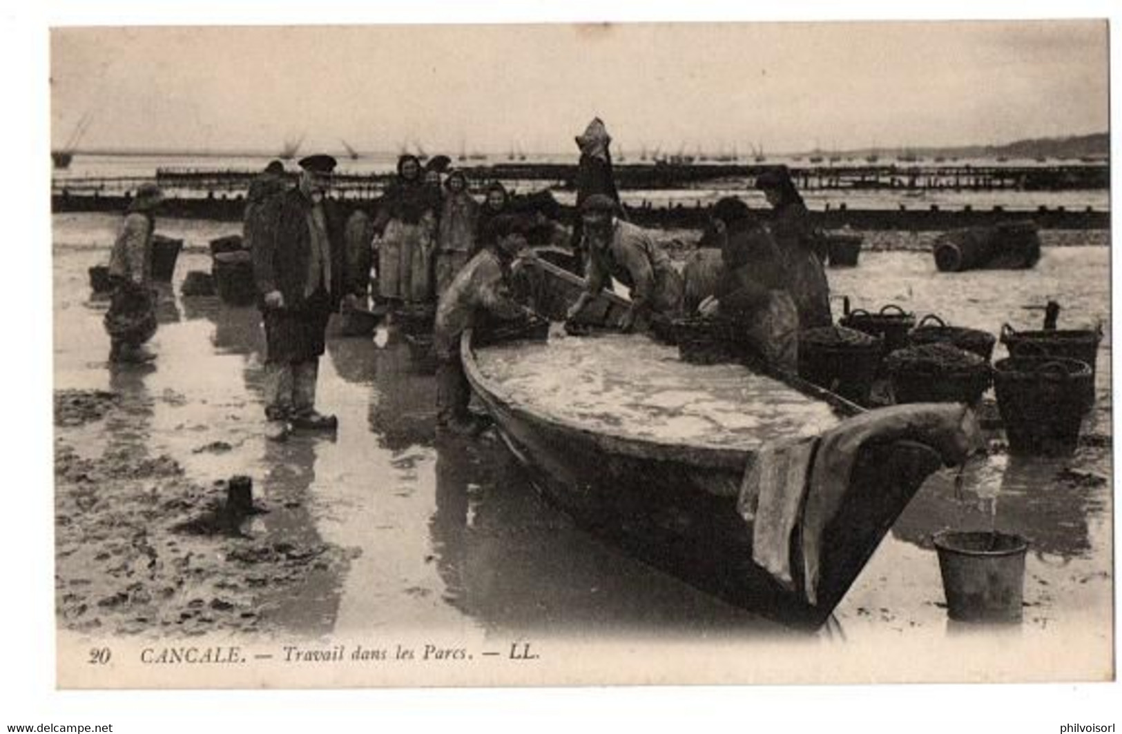 CANCALE TRAVAIL DANS LES PARCS TRES ANIMEE - Andere & Zonder Classificatie