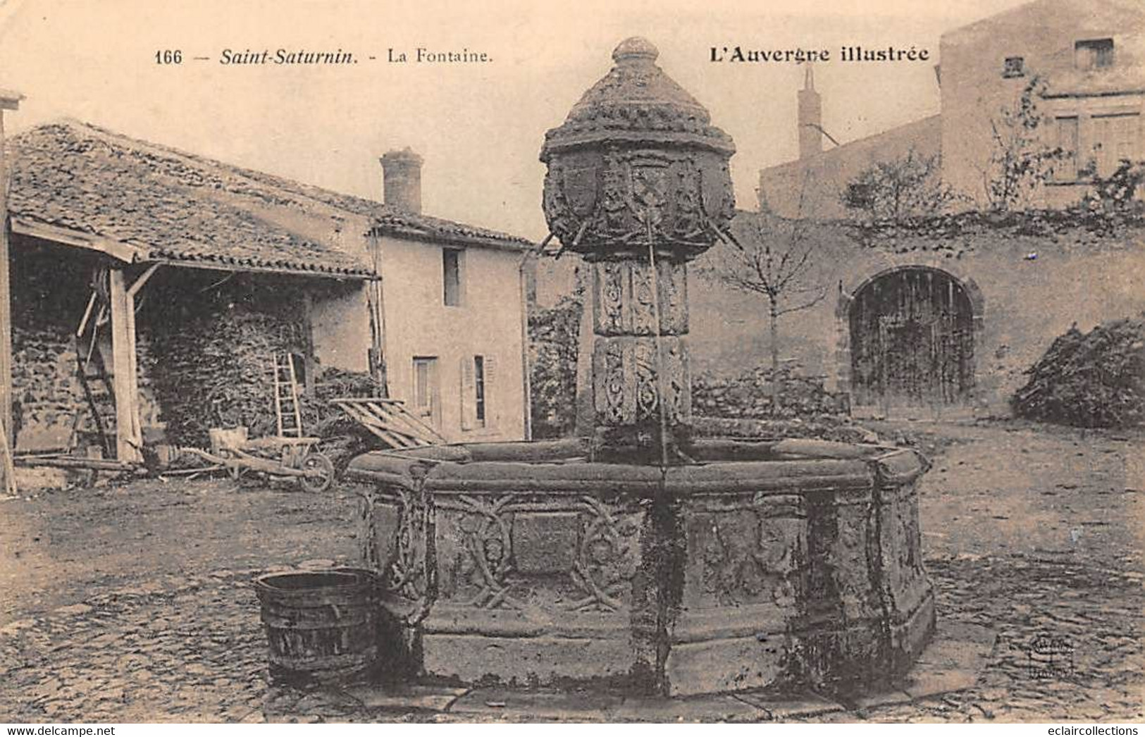 Saint-Saturnin    63            La Fontaine   N° 166         (voir Scan) - Sonstige & Ohne Zuordnung