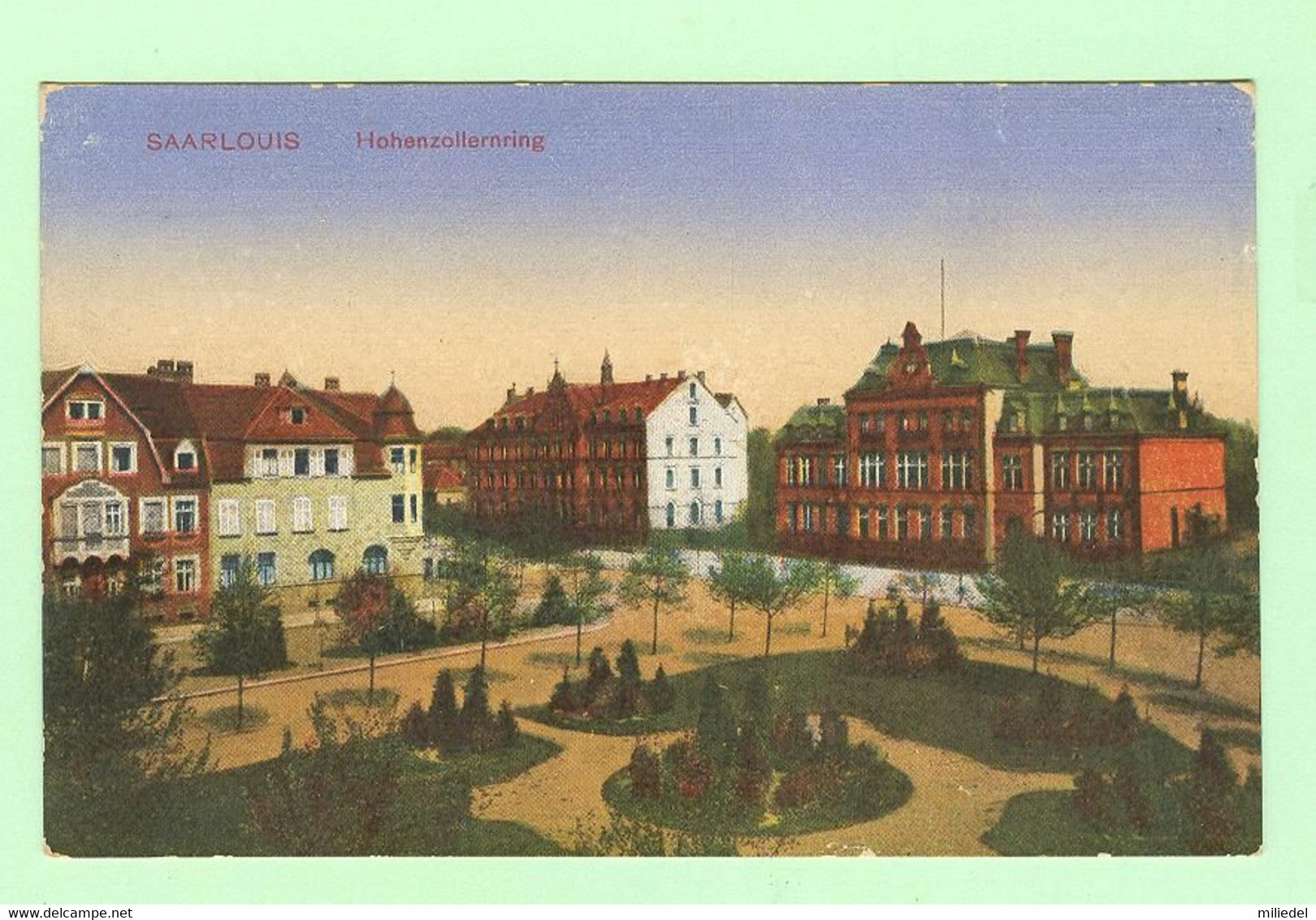 R958 - ALLEMAGNE - Saarlouis - Hohenzollernring - Kreis Saarlouis