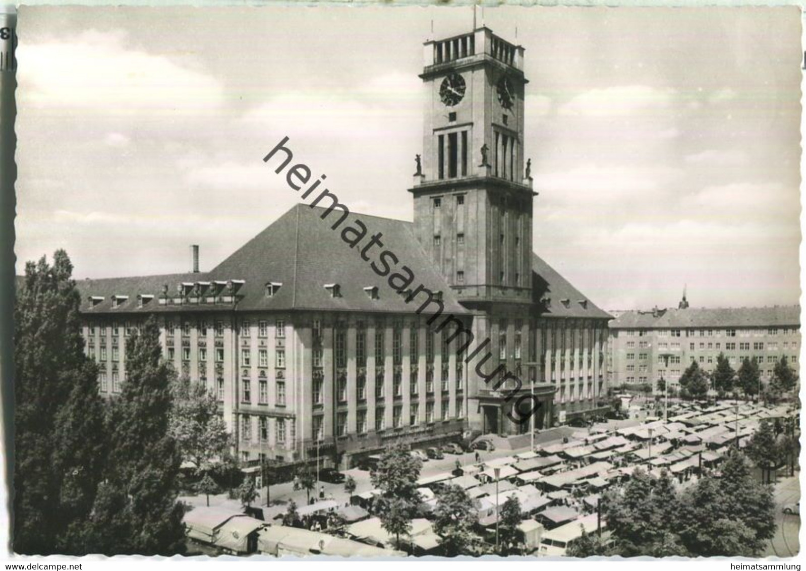 Berlin - Schöneberg - Rathaus - Foto-Ansichtskarte - Verlag S. Schatz Berlin - Schöneberg