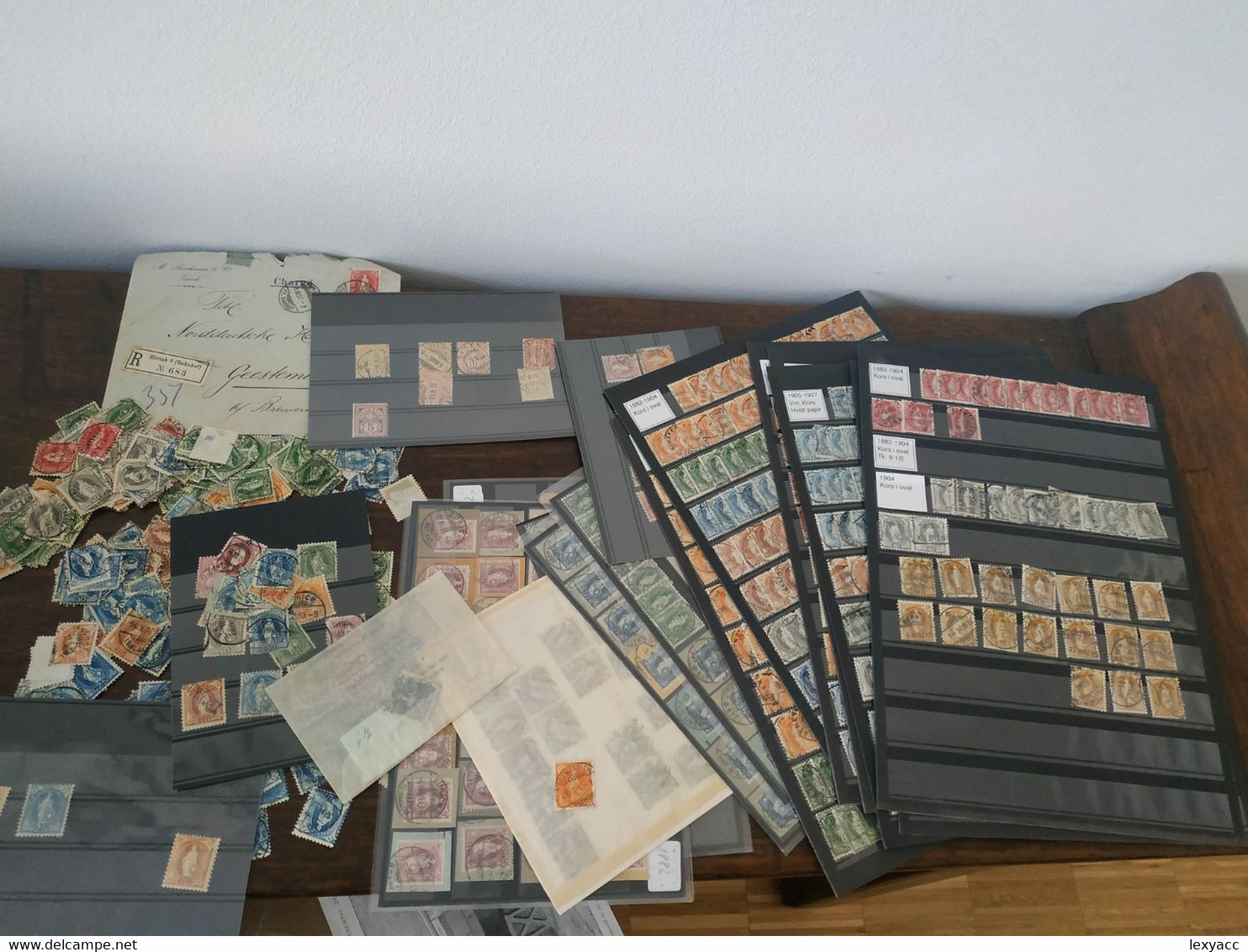 Giant Collection On Standing Helvetia - Used Stamps