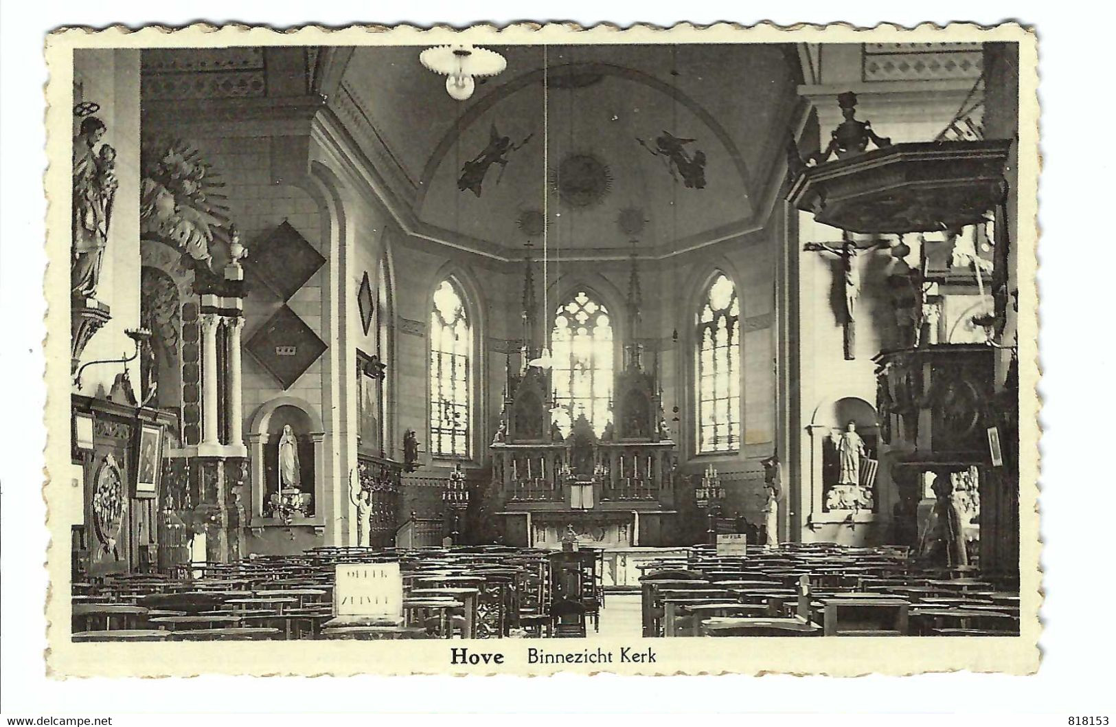 Hove  Binnezicht Kerk - Hove