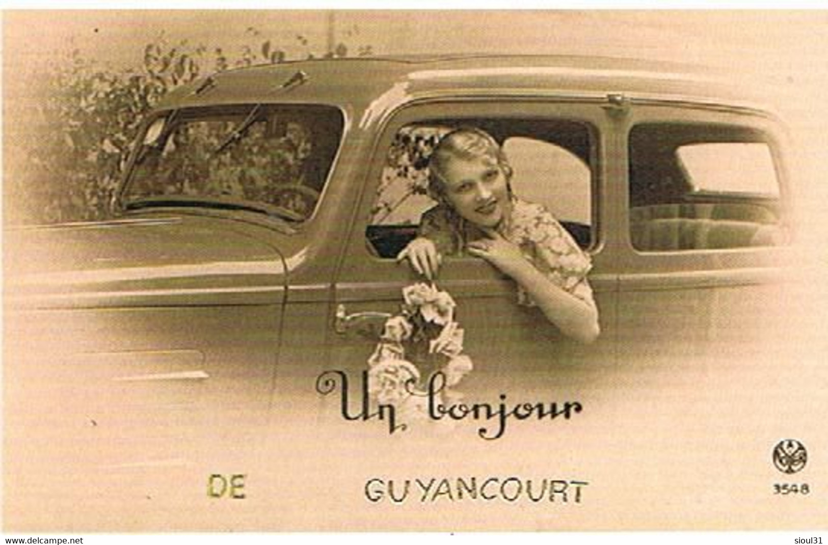 78  UN BONJOUR  DE   GUYANCOURT   CPM  TBE   97 - Guyancourt