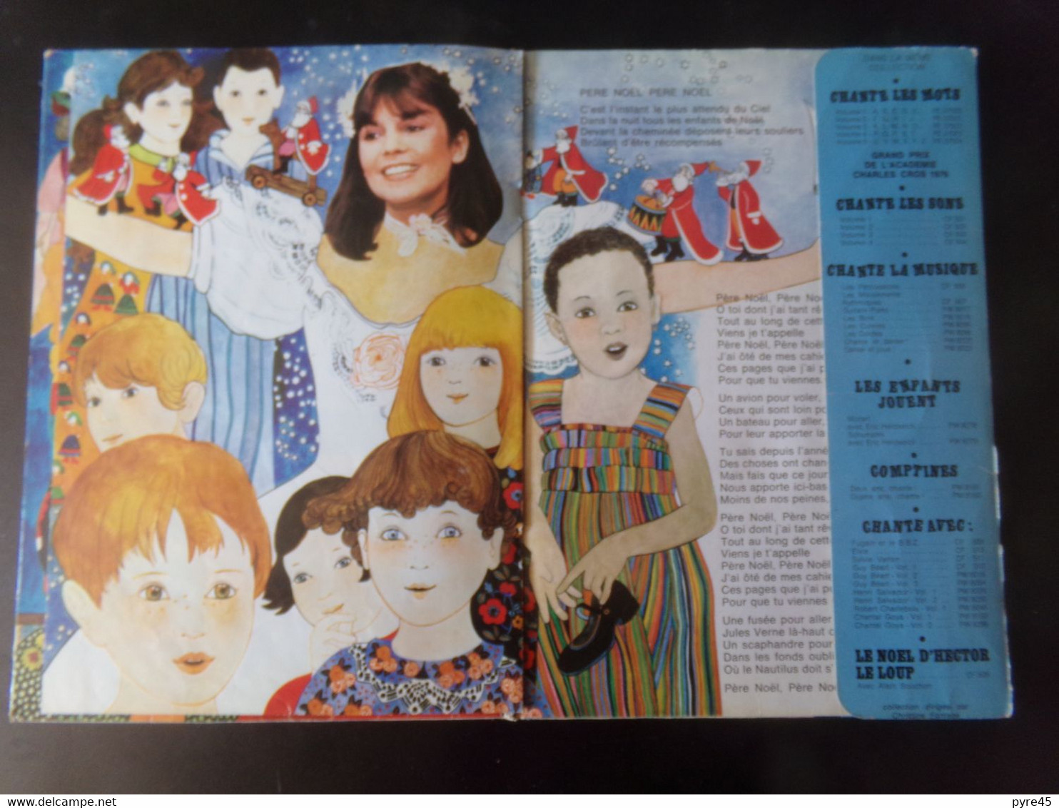Livre disque " Chante avec Chantal Goya " La poupée Riri, Fifi, Loulou...