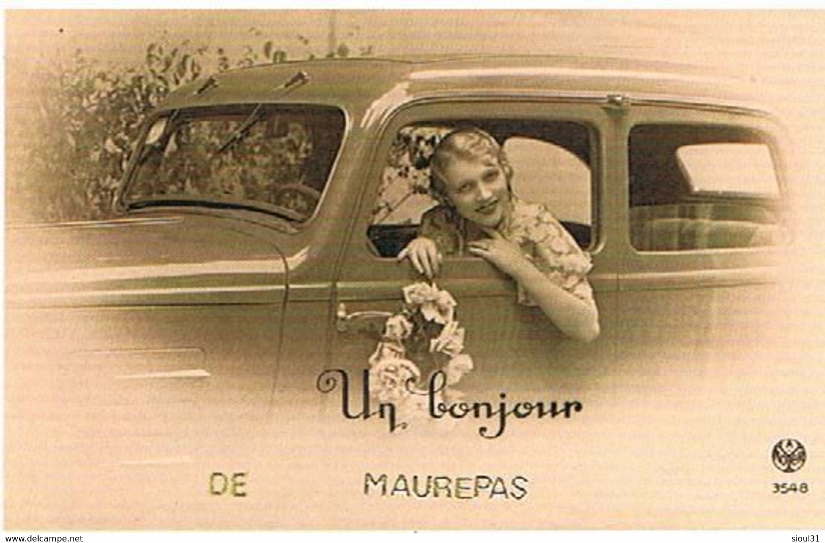 78  UN BONJOUR  DE  MAUREPAS   CPM  TBE   99 - Maurepas