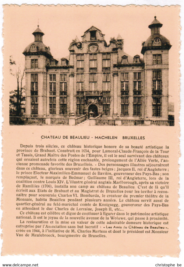 Château De Beaulieu, Machelen, Bruxelles (pk81176) - Machelen