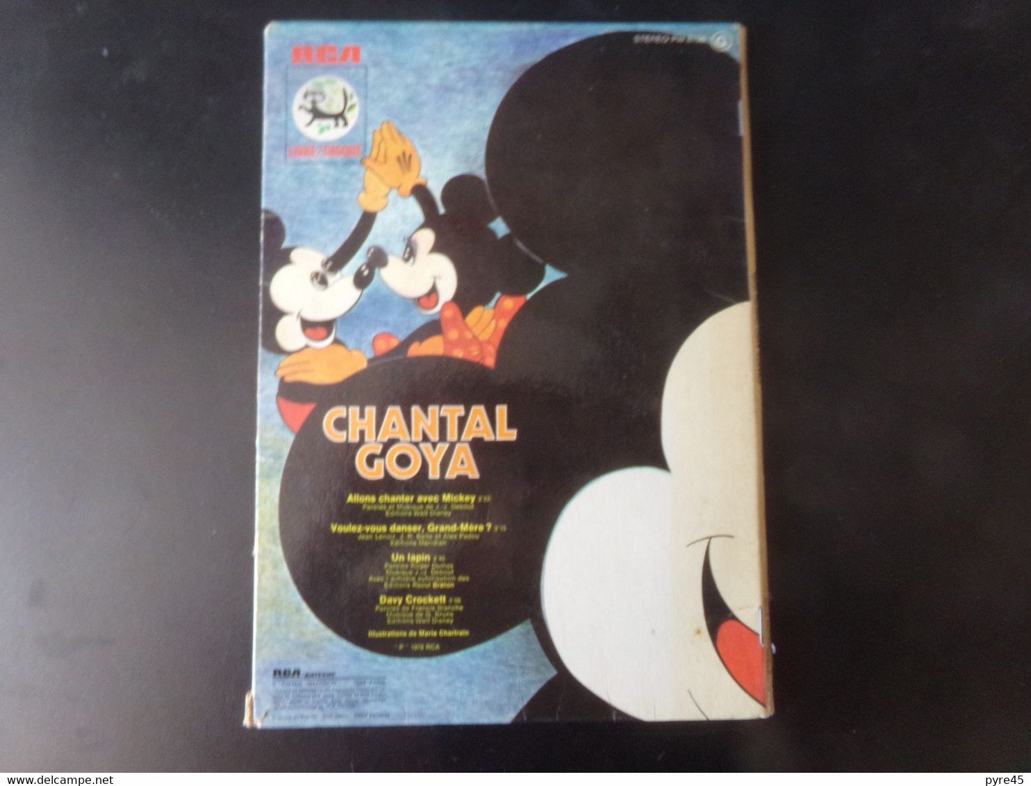 Livre Disque " Chante Avec Chantal Goya " Voulez-vous Danser Grand-mère ... - Enfants