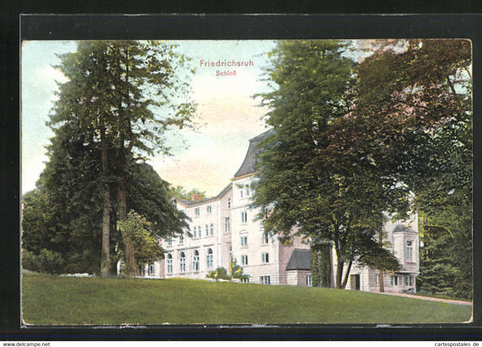 AK Friedrichsruh, Blick Auf Das Schloss - Friedrichsruh