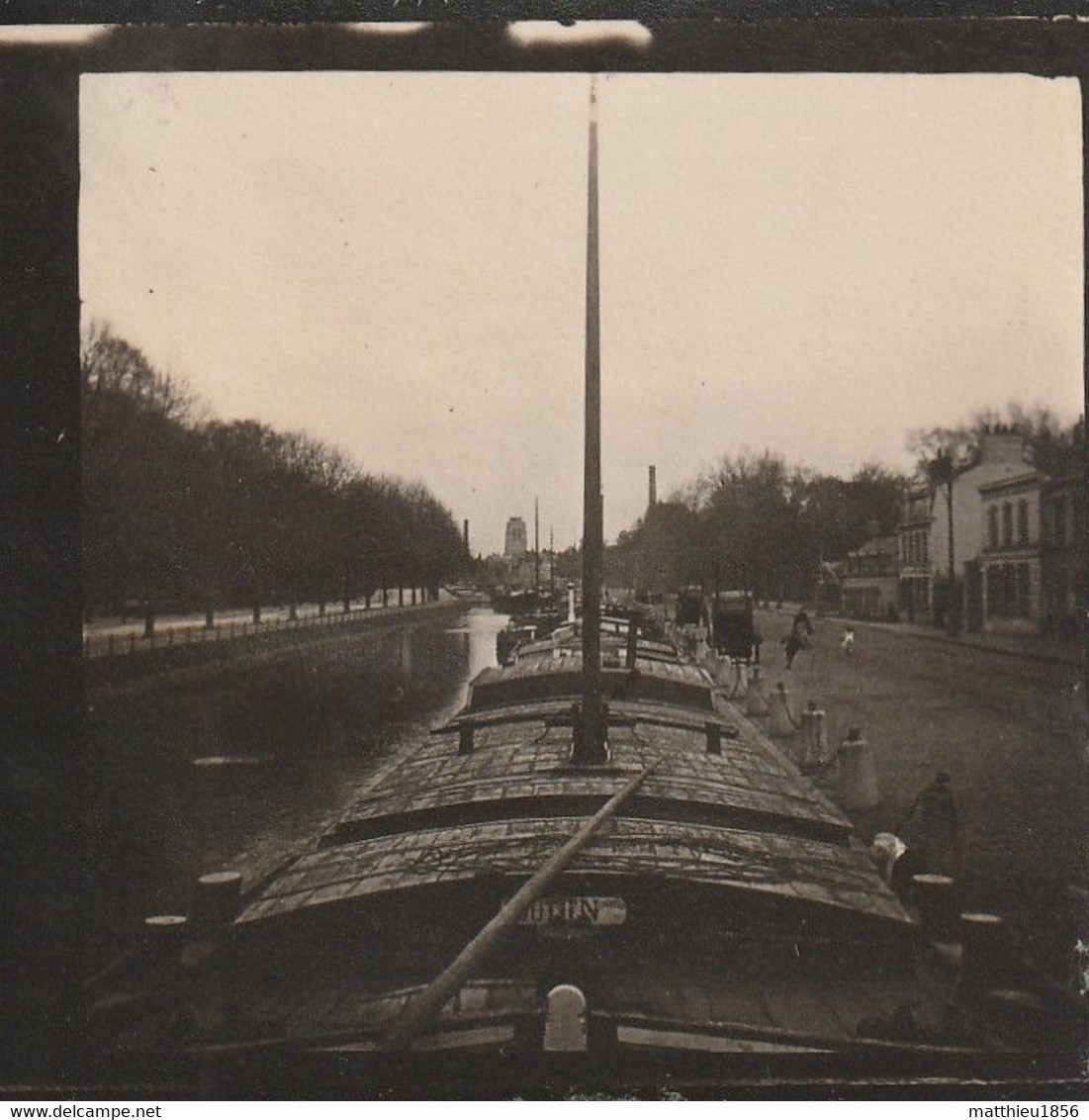 Photo 14 18 LILLE - Sur Une Péniche (A231, Ww1, Wk 1) - Lille