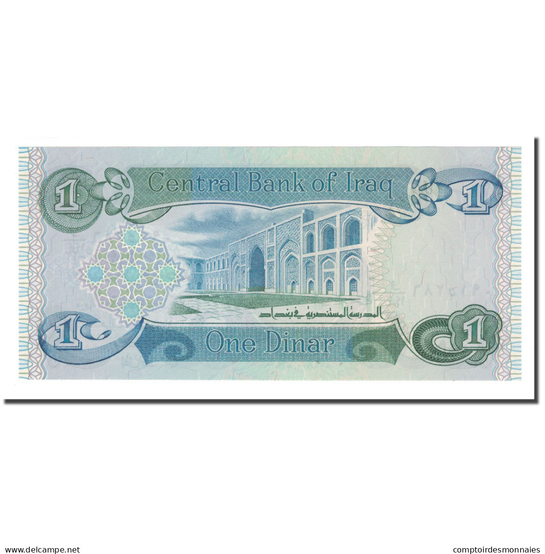 Billet, Iraq, 1 Dinar, 1979/AH1399, KM:69a, NEUF - Irak