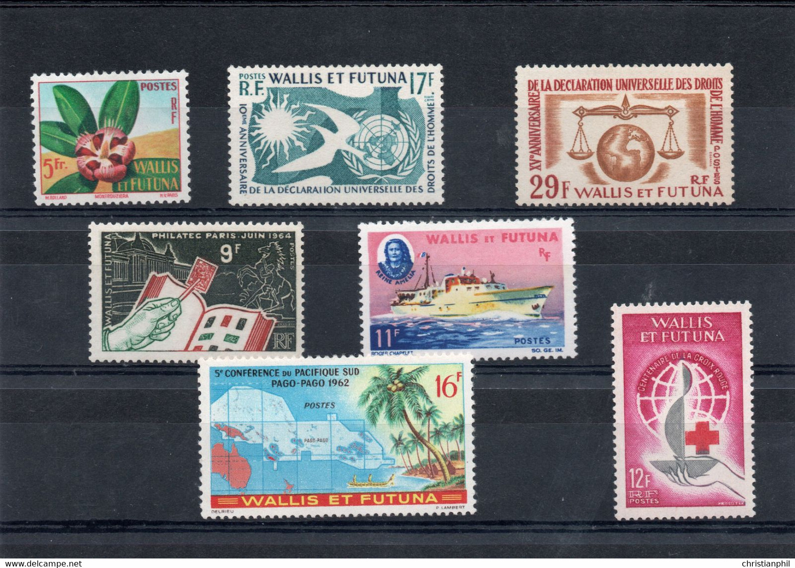 TIMBRE WALLIS&FUTUNA. ANNEE 1958/65  NEUF ** Et * - Neufs