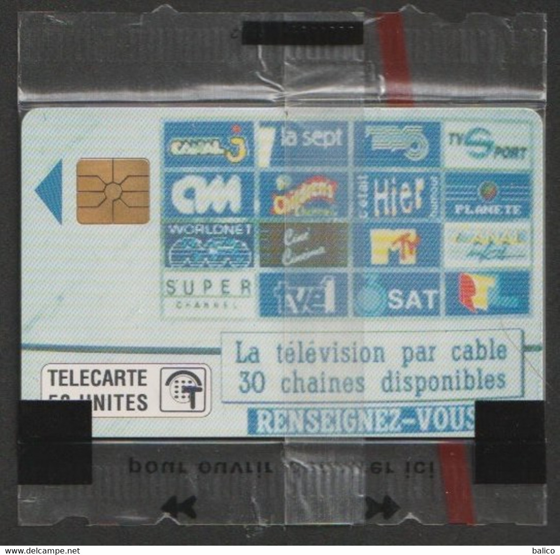 Télé Câblée - Monaco - 50 Unités GEM - Neuve Sous Blister - Réf, MF12 - Côte 15 € - Monace