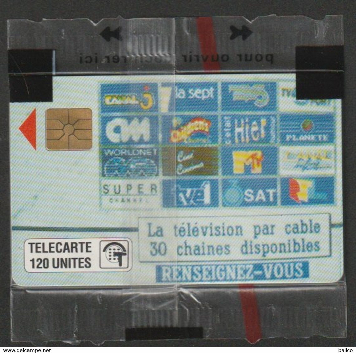 Télé Câblée - Monaco - 120 Unités GEM - Neuve Sous Blister - Réf, MF13 - Côte 32 € - Monaco