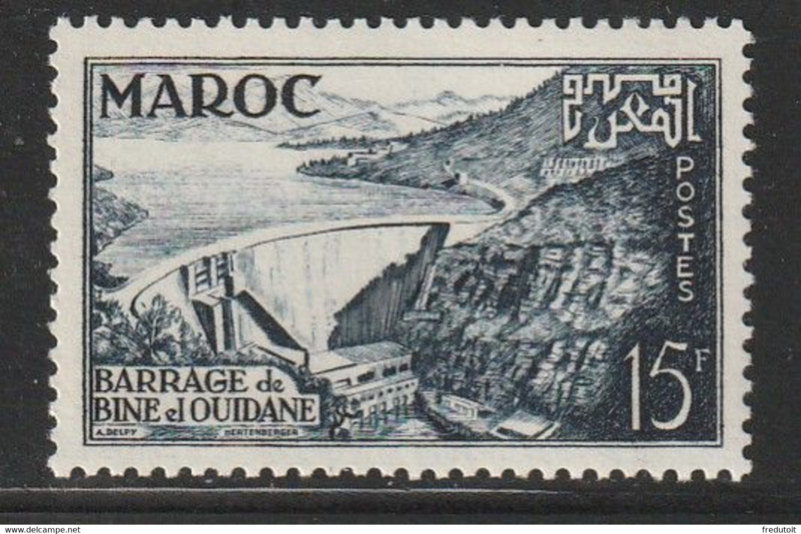 MAROC - N°324 ** (1953) - Ongebruikt