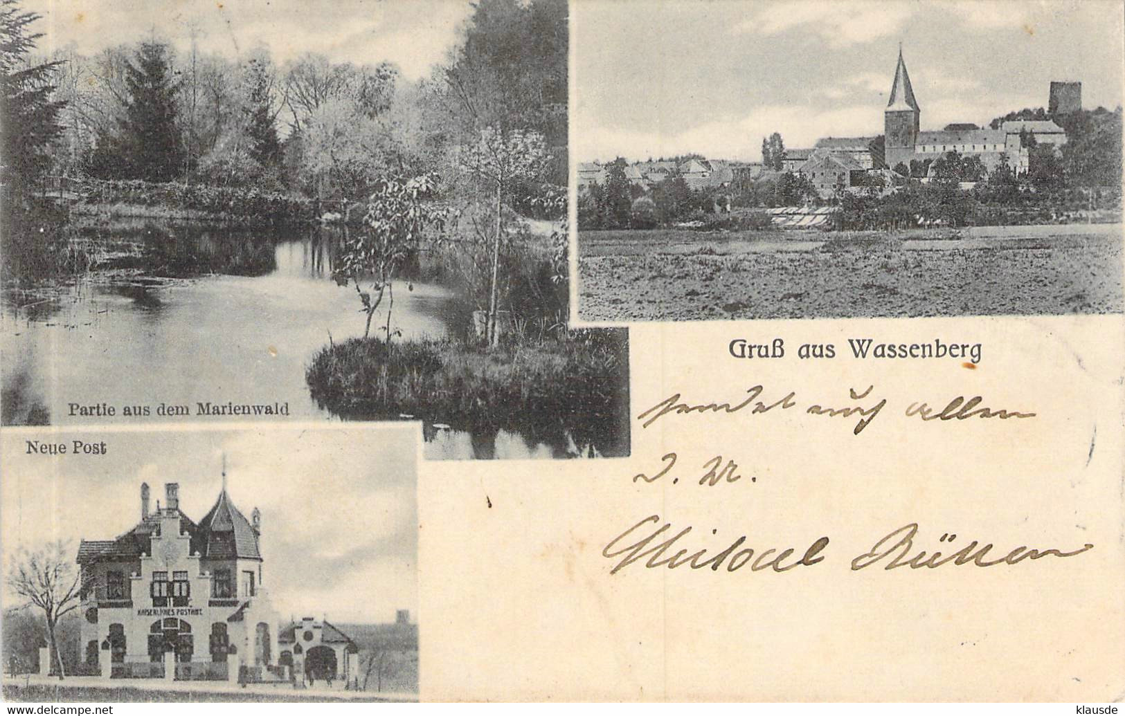 Wassenberg - Mehrbild 1906 AKS - Heinsberg