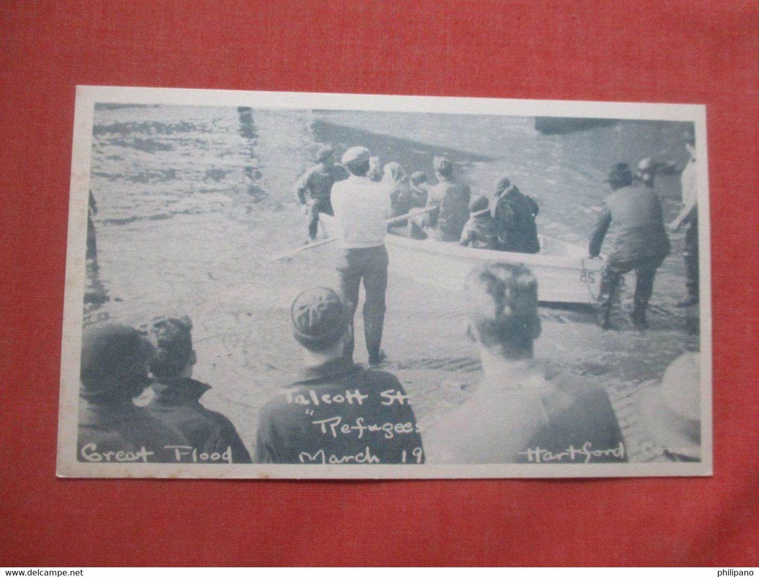 Great Flood Talcott Street  MARCH, 1936  Connecticut > Hartford   Ref  4984 - Hartford