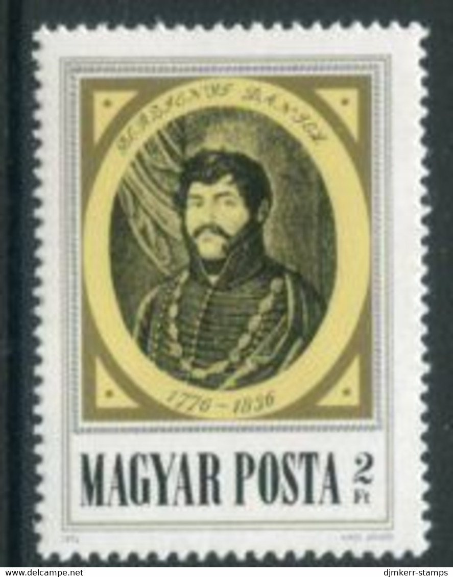 HUNGARY 1976 Berzsenyi Bicentenary MNH / **..  Michel 3141 - Unused Stamps