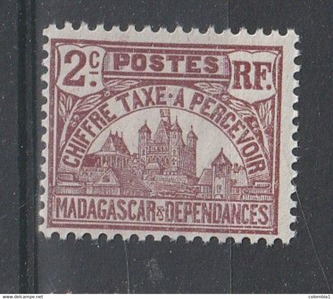 MADAGASCAR TAXE YT 8 Neuf - Portomarken