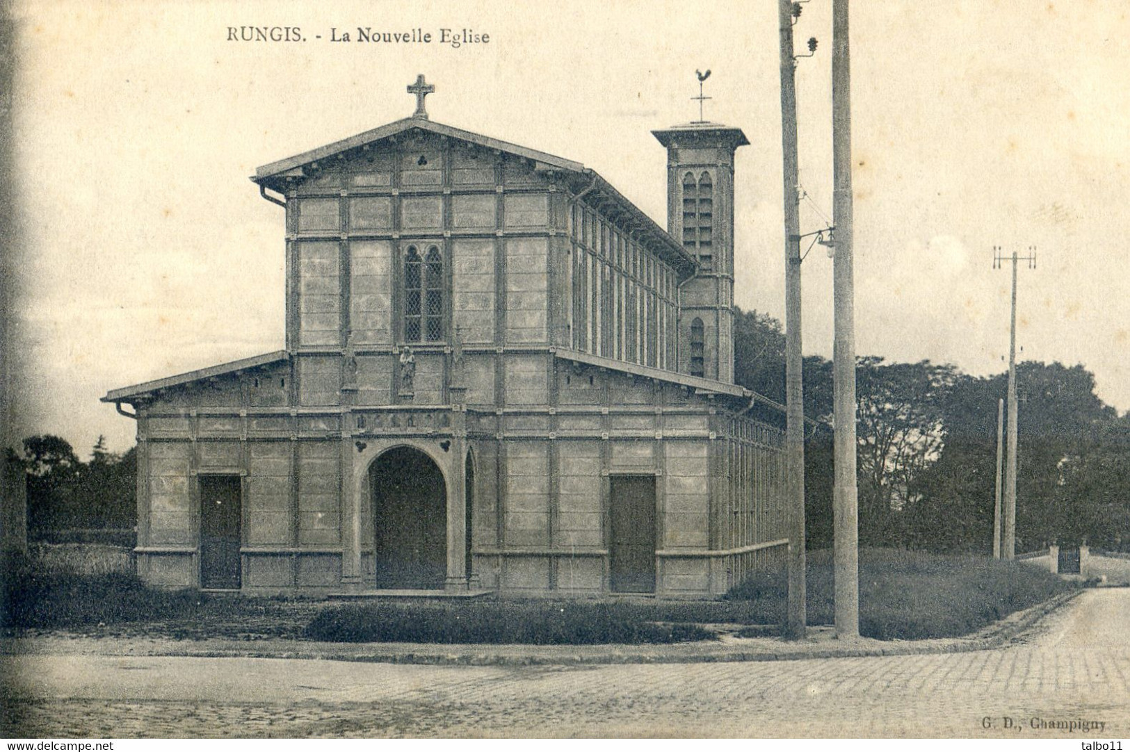 94 - Rungis - La Nouvelle église - Rungis