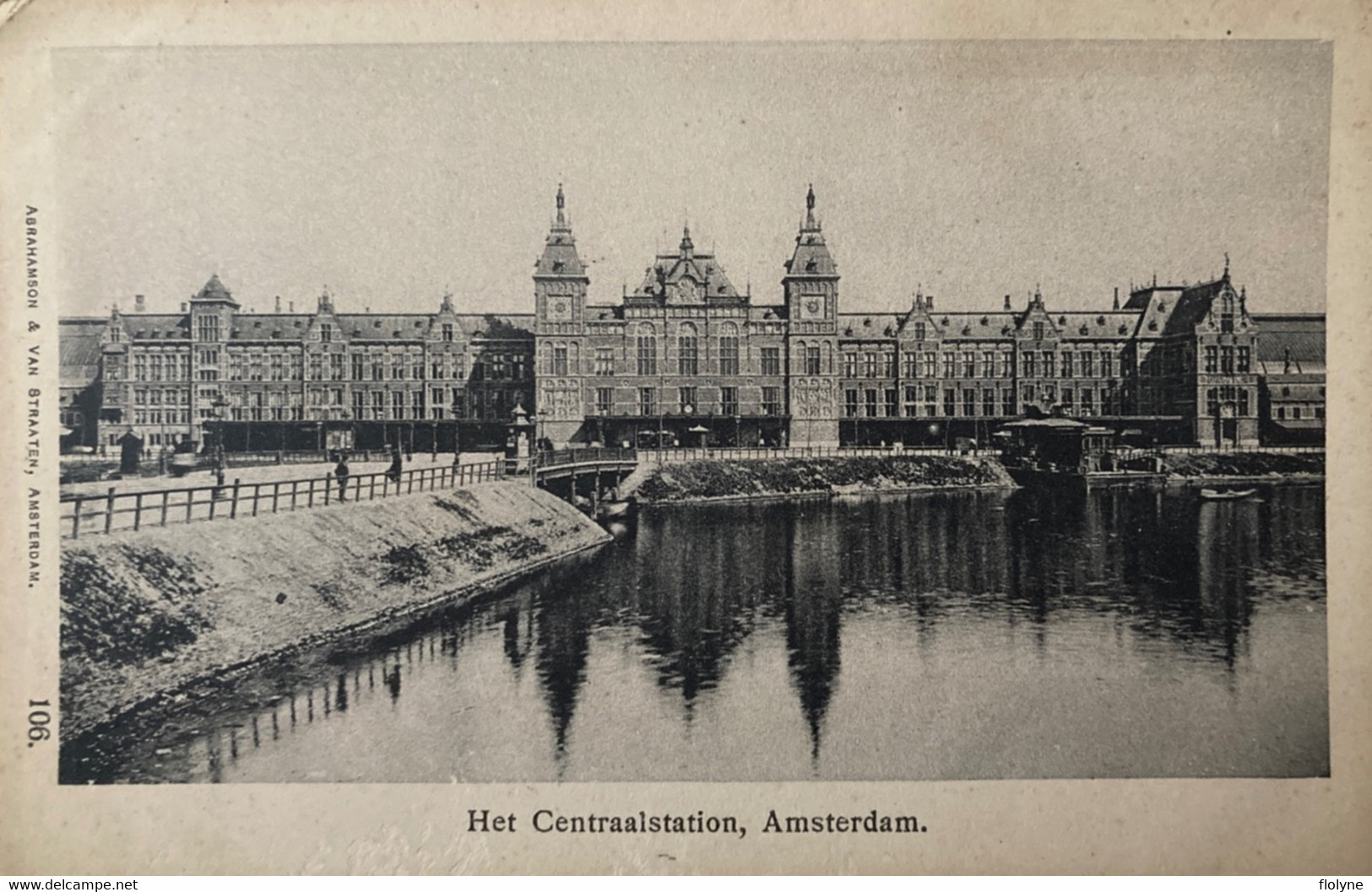 Amsterdam - Het Centraalstation - Pays Bas - Holland Netherlands - Amsterdam