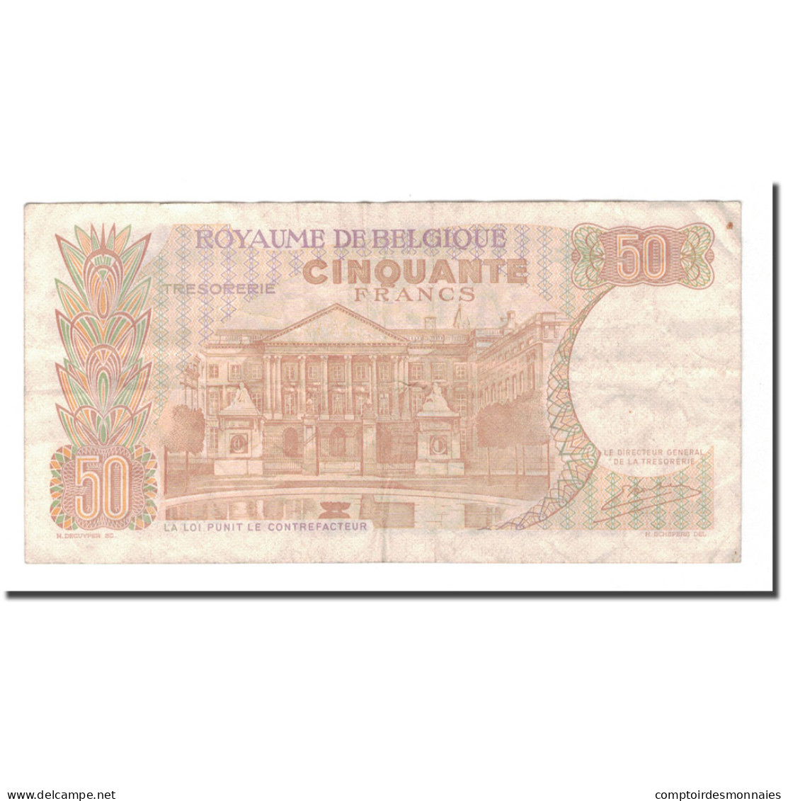 Billet, Belgique, 50 Francs, 1966, 1966-05-16, KM:139, TB+ - Otros & Sin Clasificación