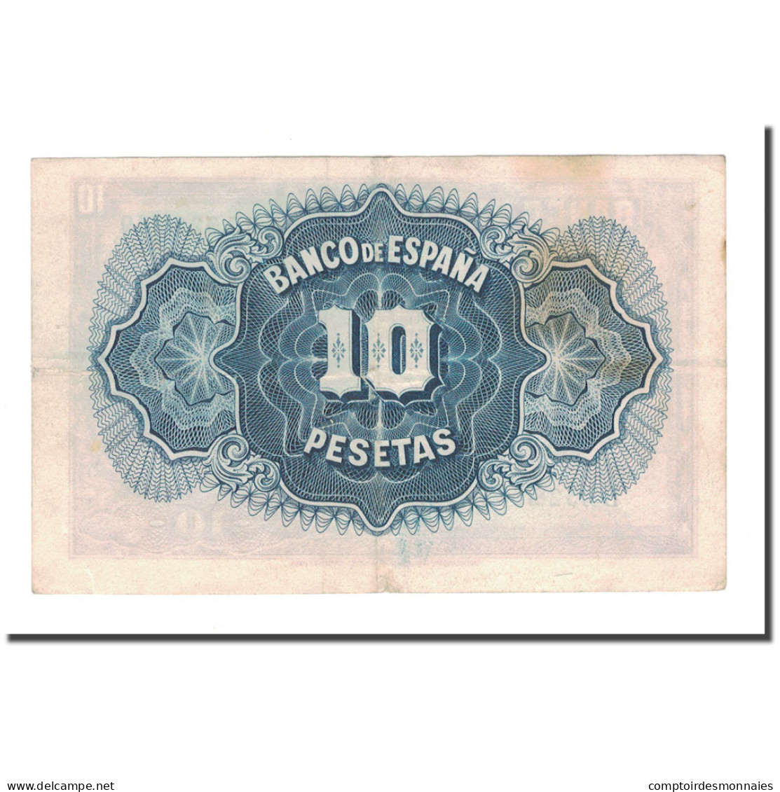 Billet, Espagne, 10 Pesetas, 1935, KM:86a, TB+ - 10 Pesetas