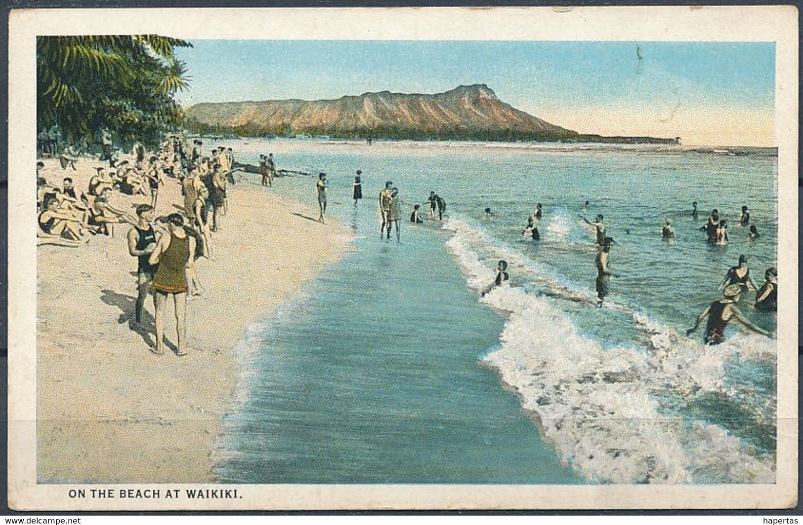 On The Beach At Waikiki - Oahu