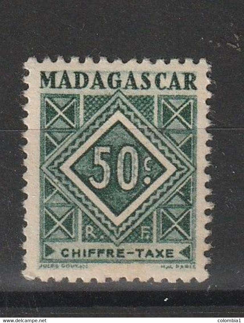 MADAGASCAR TAXE YT 33 Neuf ** - Portomarken
