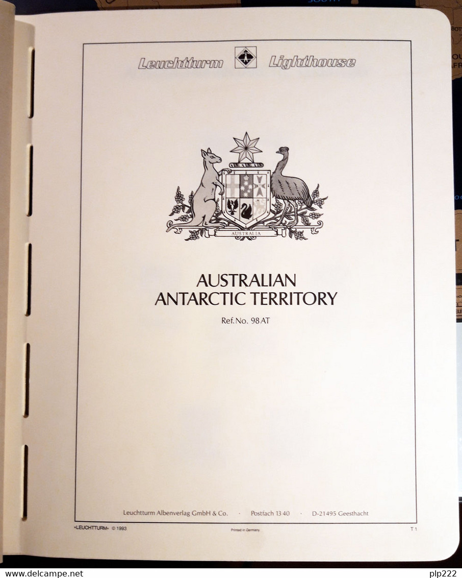 Territori Antartici Australiani Fogli Leuchtturm 1957/2011 - Pre-printed Pages