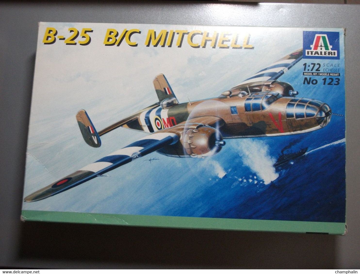 Maquette Plastique - Avion B-25 B/C Mitchell Au 1/72 - Italeri N°123 - Flugzeuge