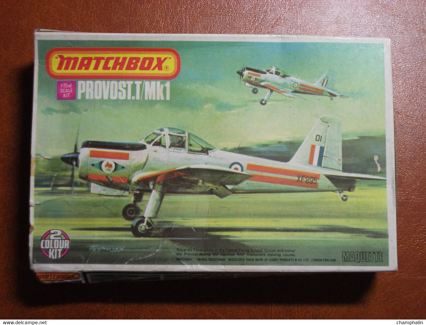 Maquette Plastique - Avion Provost.T/Mk1 Au 1/72 - Matchbox N°PK30 - Flugzeuge