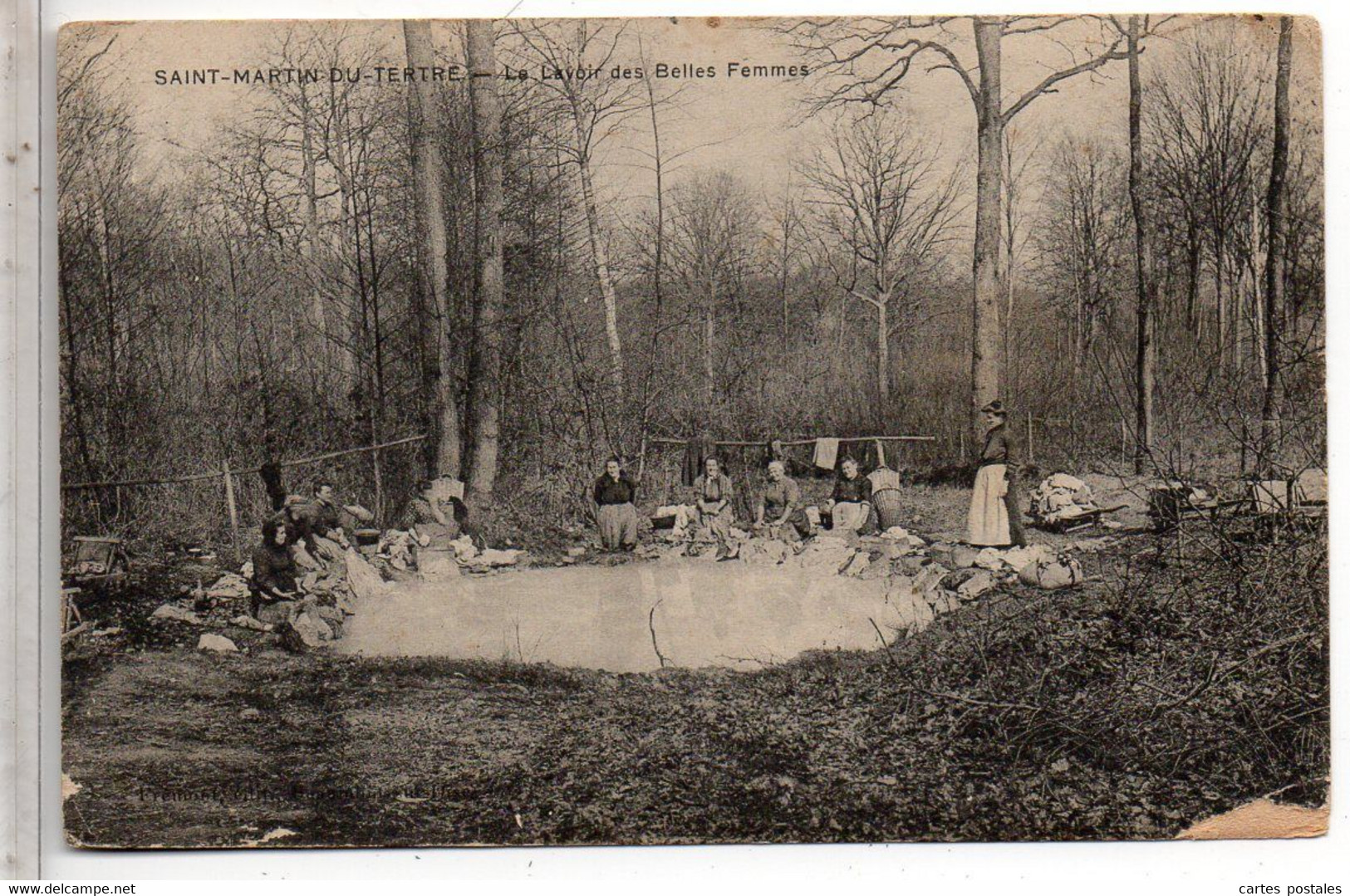 * SAINT-MARTIN-DU-TERTRE Le Lavoir Des Belles Femmes - Saint Martin Du Tertre