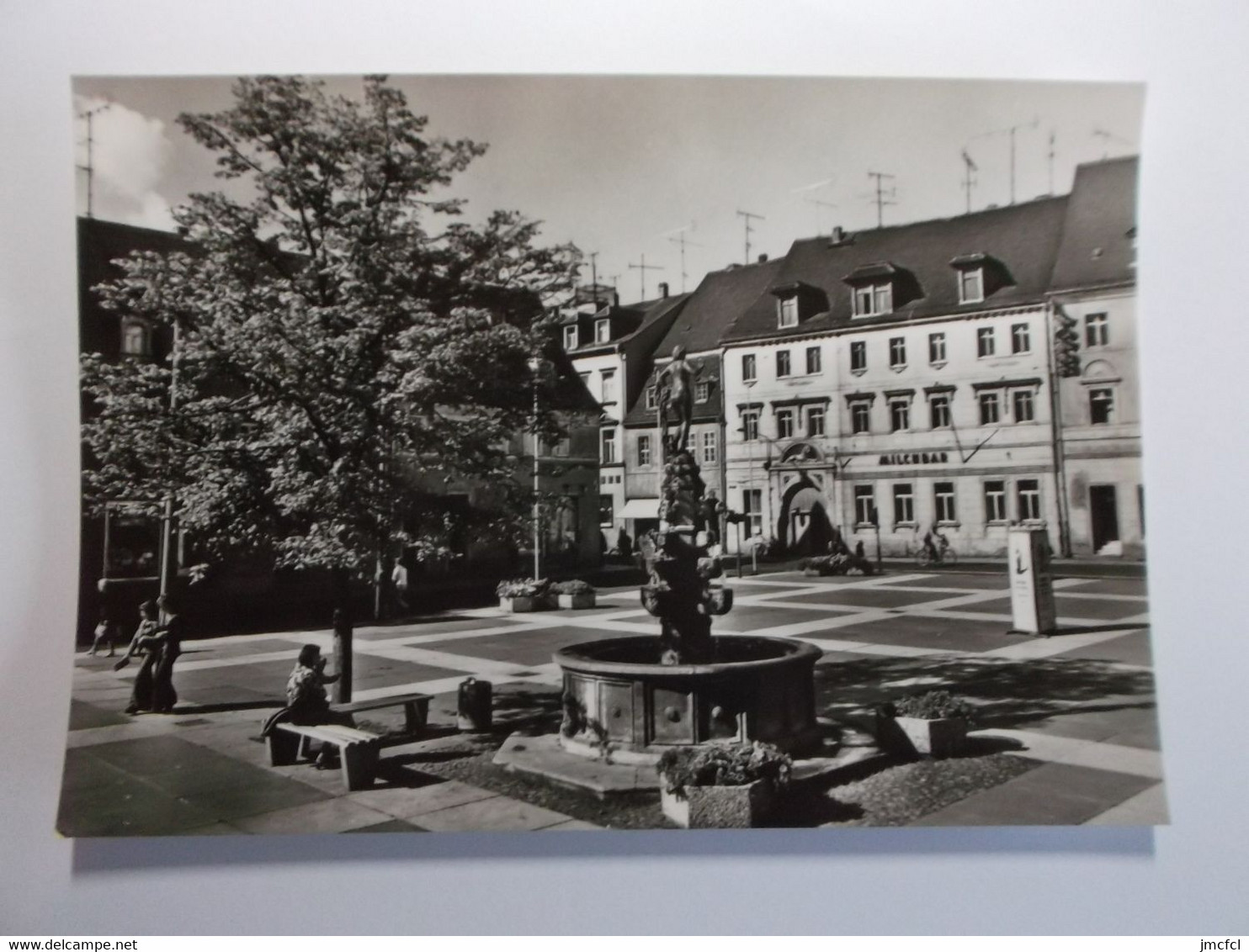 GRIMMA   Am  Marktbrunnen - Grimma