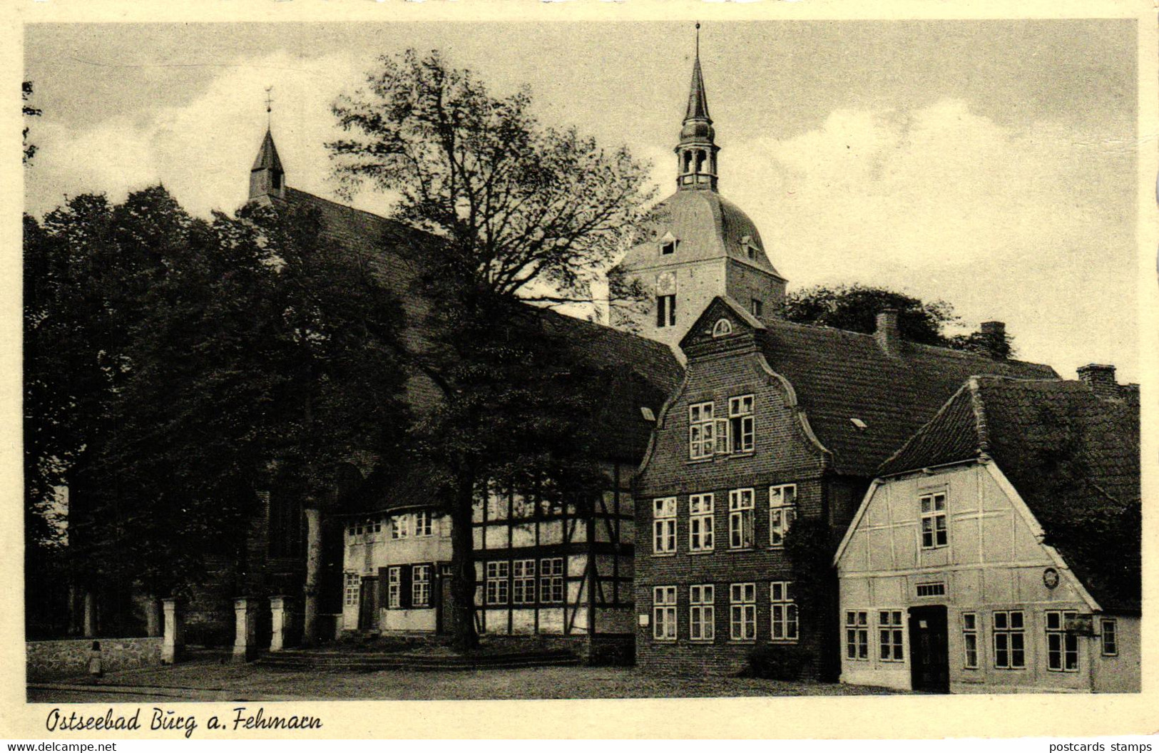 Burg Auf Fehmarn, Kirche, Teilansicht, Ca. 40er Jahre - Fehmarn