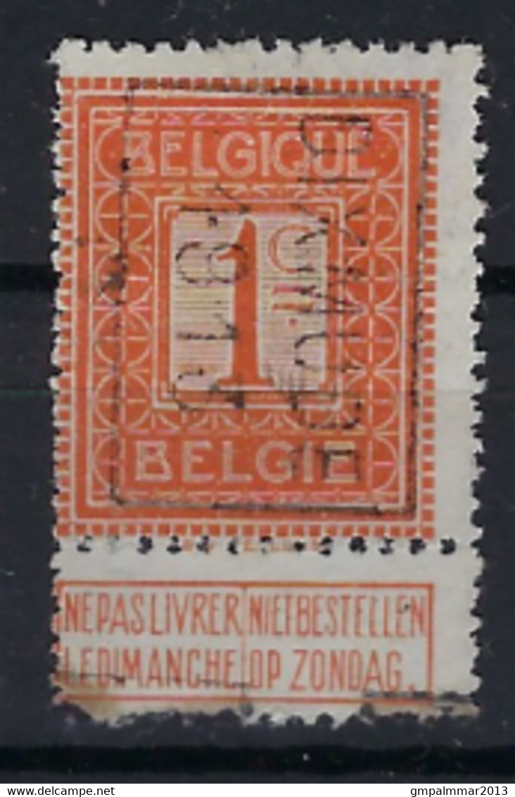 PELLENS Type Cijfer Nr. 108 Voorafgestempeld Nr. 2137 B  DIXMUDE 1913  ; Staat Zie Scan ! Inzet Aan 10 € ! - Roulettes 1910-19