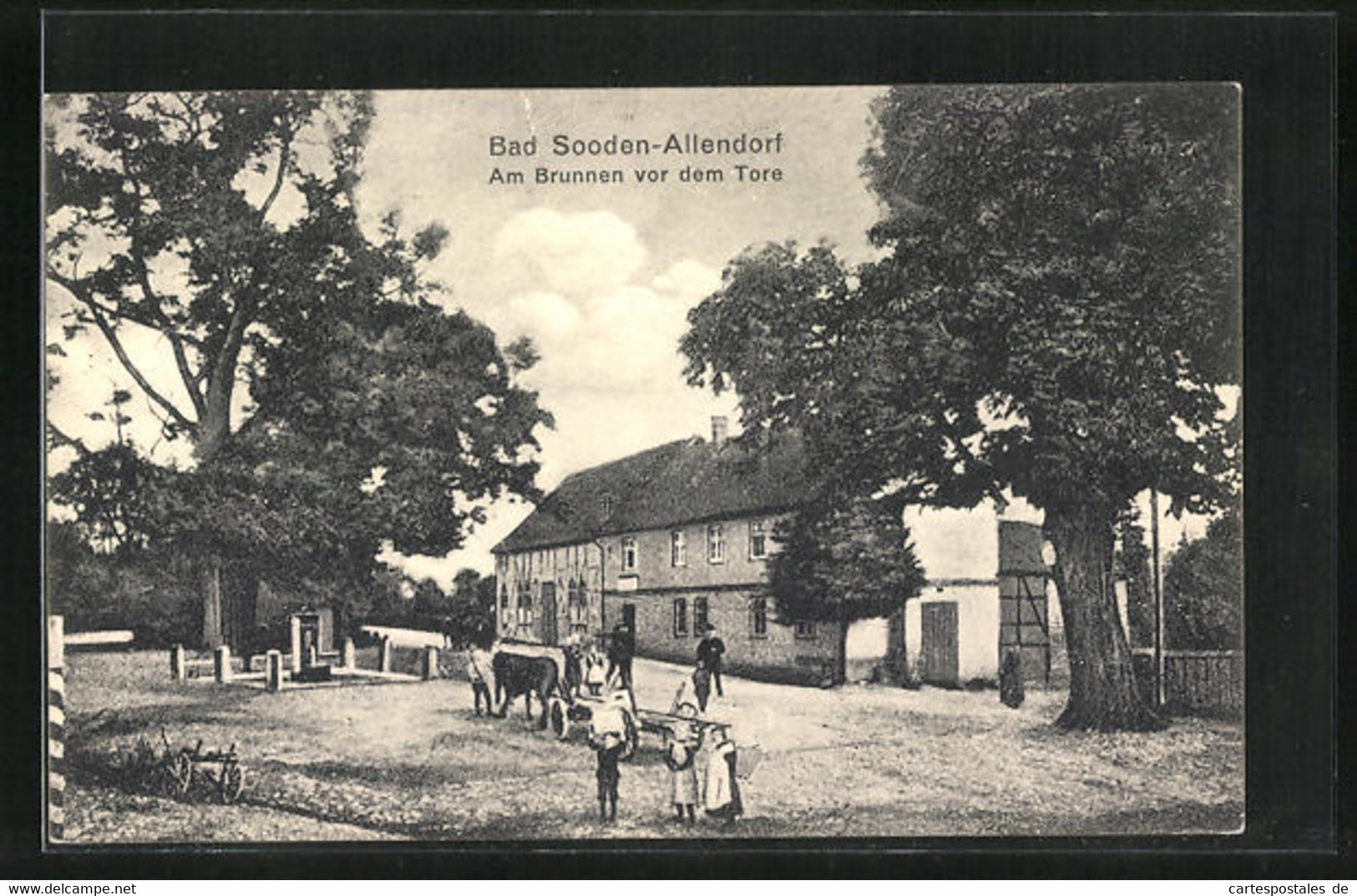 AK Bad Sooden-Allendorf, Am Brunnen Vor Dem Tore - Bad Sooden-Allendorf