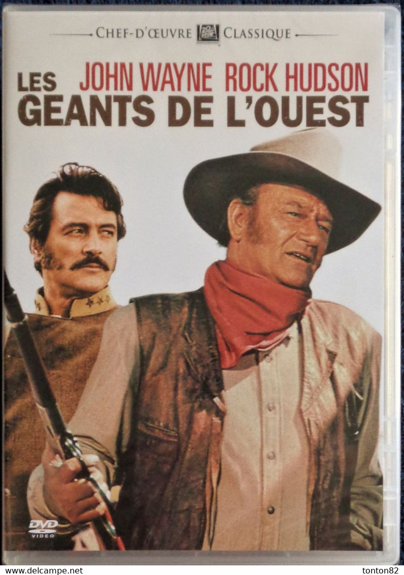 Les Géants De L' Ouest - John Wayne - Rock Hudson . - Western/ Cowboy